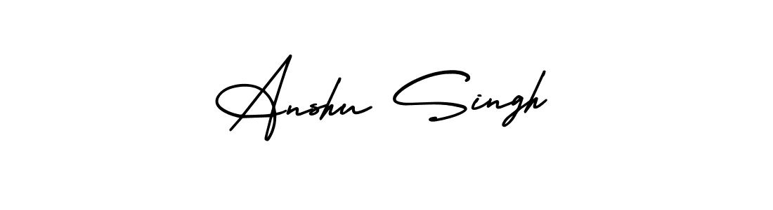 Also You can easily find your signature by using the search form. We will create Anshu Singh name handwritten signature images for you free of cost using AmerikaSignatureDemo-Regular sign style. Anshu Singh signature style 3 images and pictures png