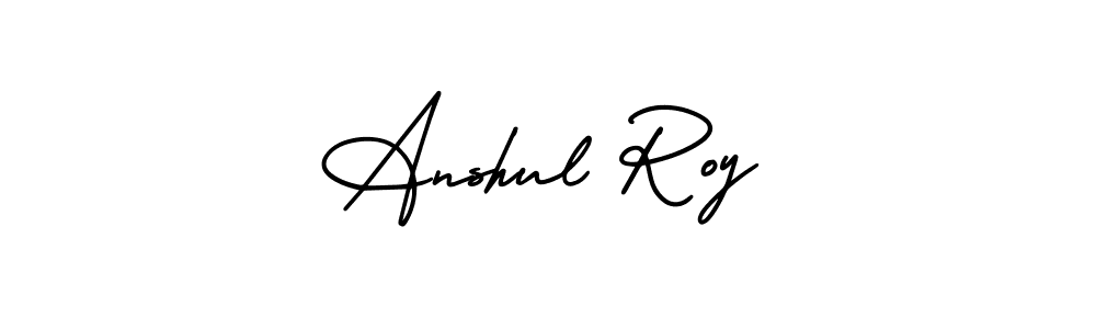 Also You can easily find your signature by using the search form. We will create Anshul Roy name handwritten signature images for you free of cost using AmerikaSignatureDemo-Regular sign style. Anshul Roy signature style 3 images and pictures png