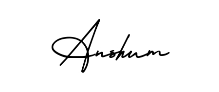 Also You can easily find your signature by using the search form. We will create Anshum name handwritten signature images for you free of cost using AmerikaSignatureDemo-Regular sign style. Anshum signature style 3 images and pictures png