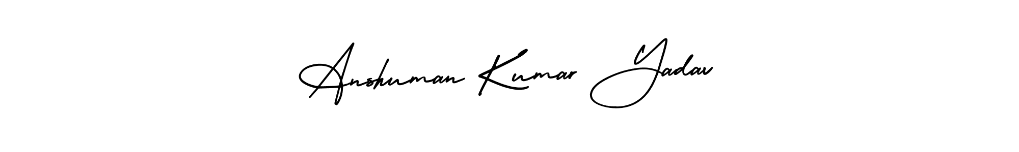 Also we have Anshuman Kumar Yadav name is the best signature style. Create professional handwritten signature collection using AmerikaSignatureDemo-Regular autograph style. Anshuman Kumar Yadav signature style 3 images and pictures png