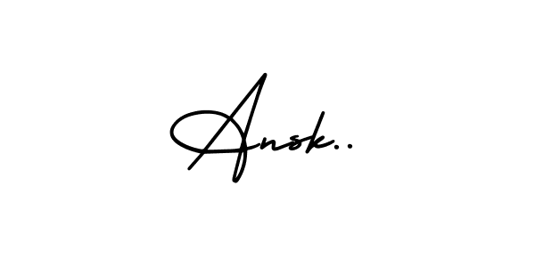 Make a short Ansk.. signature style. Manage your documents anywhere anytime using AmerikaSignatureDemo-Regular. Create and add eSignatures, submit forms, share and send files easily. Ansk.. signature style 3 images and pictures png