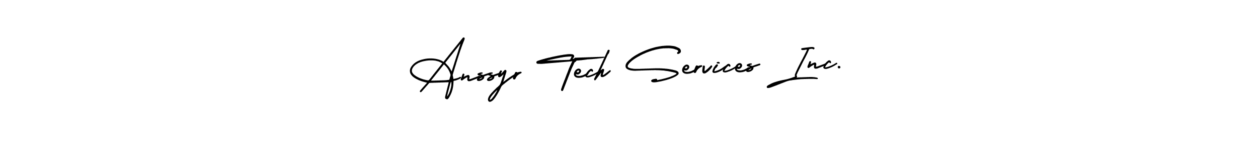 Make a short Anssyr Tech Services Inc. signature style. Manage your documents anywhere anytime using AmerikaSignatureDemo-Regular. Create and add eSignatures, submit forms, share and send files easily. Anssyr Tech Services Inc. signature style 3 images and pictures png