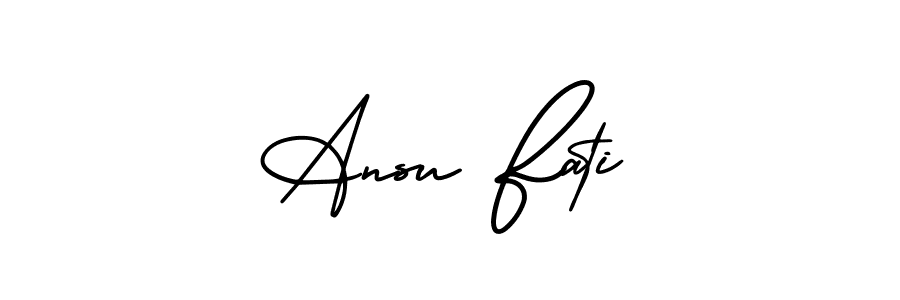 Similarly AmerikaSignatureDemo-Regular is the best handwritten signature design. Signature creator online .You can use it as an online autograph creator for name Ansu Fati. Ansu Fati signature style 3 images and pictures png