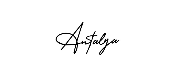 How to Draw Antalya signature style? AmerikaSignatureDemo-Regular is a latest design signature styles for name Antalya. Antalya signature style 3 images and pictures png