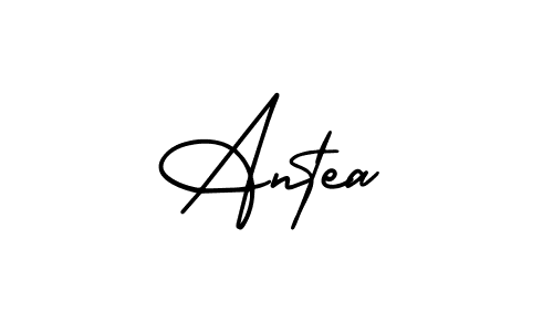 The best way (AmerikaSignatureDemo-Regular) to make a short signature is to pick only two or three words in your name. The name Antea include a total of six letters. For converting this name. Antea signature style 3 images and pictures png