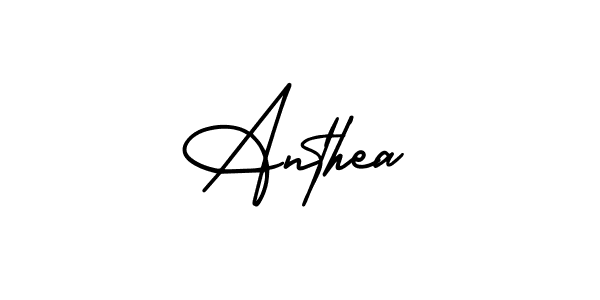 AmerikaSignatureDemo-Regular is a professional signature style that is perfect for those who want to add a touch of class to their signature. It is also a great choice for those who want to make their signature more unique. Get Anthea name to fancy signature for free. Anthea signature style 3 images and pictures png