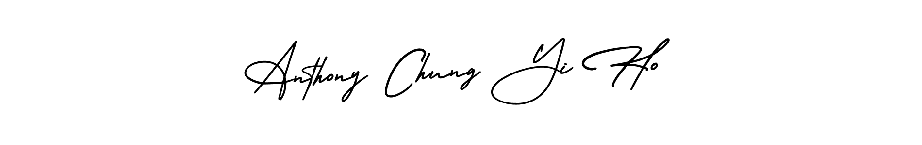 Also You can easily find your signature by using the search form. We will create Anthony Chung Yi Ho name handwritten signature images for you free of cost using AmerikaSignatureDemo-Regular sign style. Anthony Chung Yi Ho signature style 3 images and pictures png