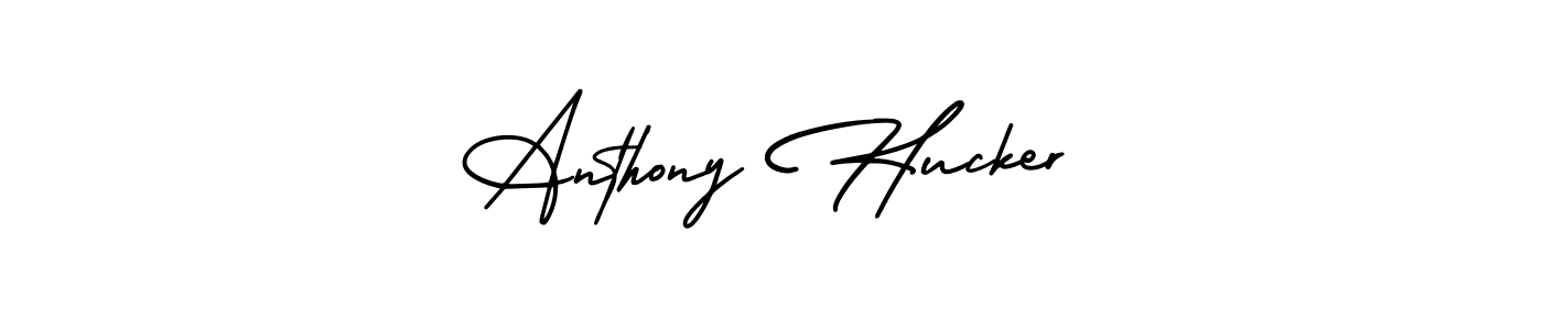 How to Draw Anthony Hucker signature style? AmerikaSignatureDemo-Regular is a latest design signature styles for name Anthony Hucker. Anthony Hucker signature style 3 images and pictures png