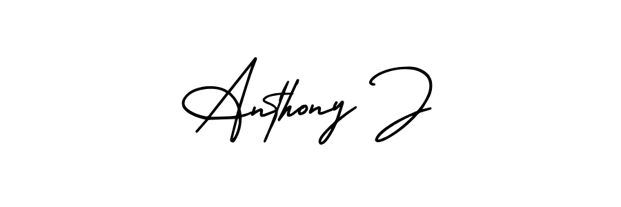 Also we have Anthony J name is the best signature style. Create professional handwritten signature collection using AmerikaSignatureDemo-Regular autograph style. Anthony J signature style 3 images and pictures png