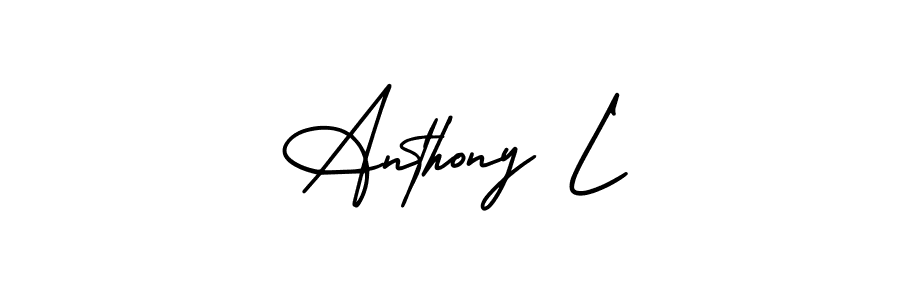 See photos of Anthony L official signature by Spectra . Check more albums & portfolios. Read reviews & check more about AmerikaSignatureDemo-Regular font. Anthony L signature style 3 images and pictures png