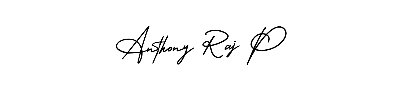 Here are the top 10 professional signature styles for the name Anthony Raj P. These are the best autograph styles you can use for your name. Anthony Raj P signature style 3 images and pictures png
