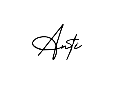 Also we have Anti name is the best signature style. Create professional handwritten signature collection using AmerikaSignatureDemo-Regular autograph style. Anti signature style 3 images and pictures png