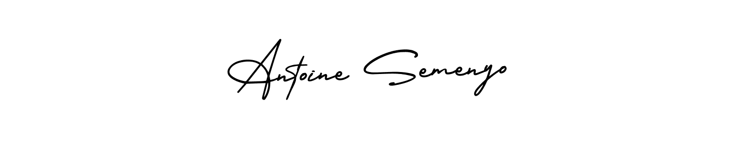 AmerikaSignatureDemo-Regular is a professional signature style that is perfect for those who want to add a touch of class to their signature. It is also a great choice for those who want to make their signature more unique. Get Antoine Semenyo name to fancy signature for free. Antoine Semenyo signature style 3 images and pictures png