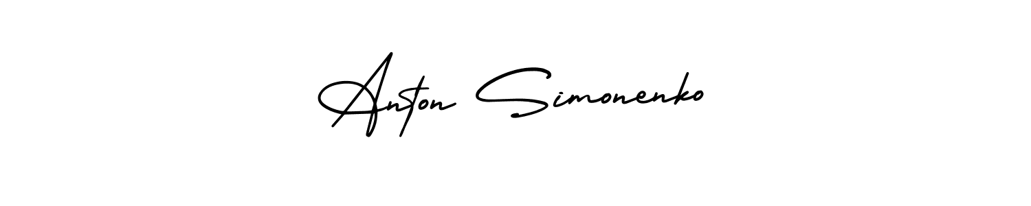 Once you've used our free online signature maker to create your best signature AmerikaSignatureDemo-Regular style, it's time to enjoy all of the benefits that Anton Simonenko name signing documents. Anton Simonenko signature style 3 images and pictures png