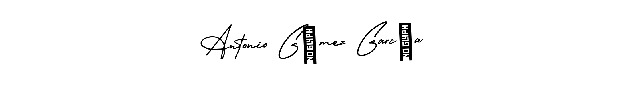 Use a signature maker to create a handwritten signature online. With this signature software, you can design (AmerikaSignatureDemo-Regular) your own signature for name Antonio Gómez García. Antonio Gómez García signature style 3 images and pictures png
