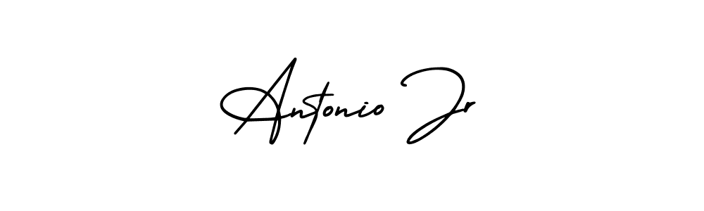 Make a beautiful signature design for name Antonio Jr. With this signature (AmerikaSignatureDemo-Regular) style, you can create a handwritten signature for free. Antonio Jr signature style 3 images and pictures png