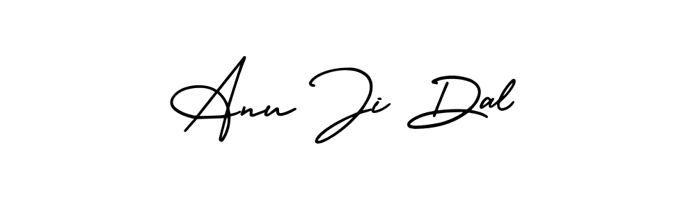 Make a beautiful signature design for name Anu Ji Dal. With this signature (AmerikaSignatureDemo-Regular) style, you can create a handwritten signature for free. Anu Ji Dal signature style 3 images and pictures png