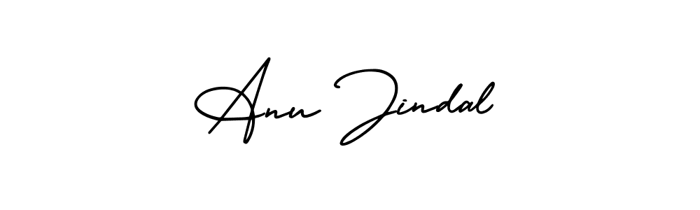 Make a beautiful signature design for name Anu Jindal. Use this online signature maker to create a handwritten signature for free. Anu Jindal signature style 3 images and pictures png