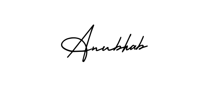 You can use this online signature creator to create a handwritten signature for the name Anubhab. This is the best online autograph maker. Anubhab signature style 3 images and pictures png