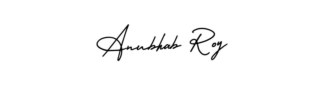 Also we have Anubhab Roy name is the best signature style. Create professional handwritten signature collection using AmerikaSignatureDemo-Regular autograph style. Anubhab Roy signature style 3 images and pictures png