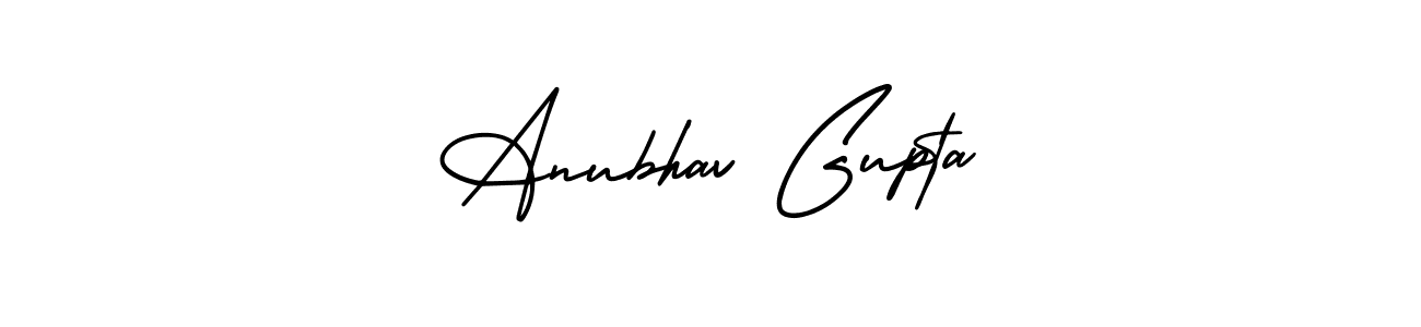 if you are searching for the best signature style for your name Anubhav Gupta. so please give up your signature search. here we have designed multiple signature styles  using AmerikaSignatureDemo-Regular. Anubhav Gupta signature style 3 images and pictures png