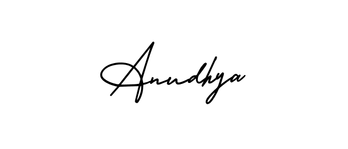 Make a short Anudhya signature style. Manage your documents anywhere anytime using AmerikaSignatureDemo-Regular. Create and add eSignatures, submit forms, share and send files easily. Anudhya signature style 3 images and pictures png