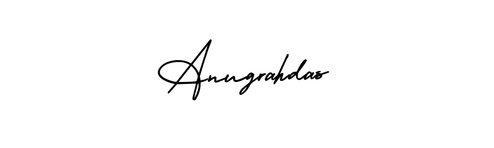 Use a signature maker to create a handwritten signature online. With this signature software, you can design (AmerikaSignatureDemo-Regular) your own signature for name Anugrahdas. Anugrahdas signature style 3 images and pictures png