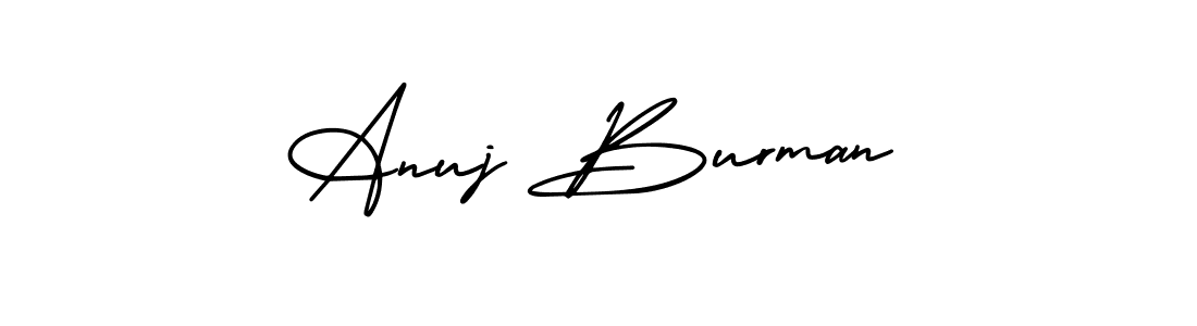 Similarly AmerikaSignatureDemo-Regular is the best handwritten signature design. Signature creator online .You can use it as an online autograph creator for name Anuj Burman. Anuj Burman signature style 3 images and pictures png