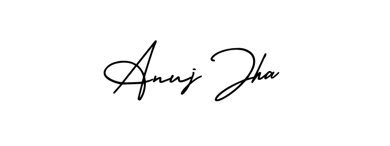 Similarly AmerikaSignatureDemo-Regular is the best handwritten signature design. Signature creator online .You can use it as an online autograph creator for name Anuj Jha. Anuj Jha signature style 3 images and pictures png