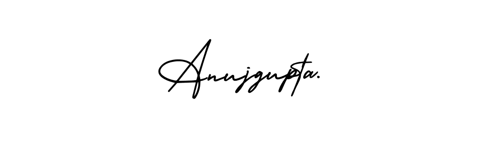 How to make Anujgupta. signature? AmerikaSignatureDemo-Regular is a professional autograph style. Create handwritten signature for Anujgupta. name. Anujgupta. signature style 3 images and pictures png