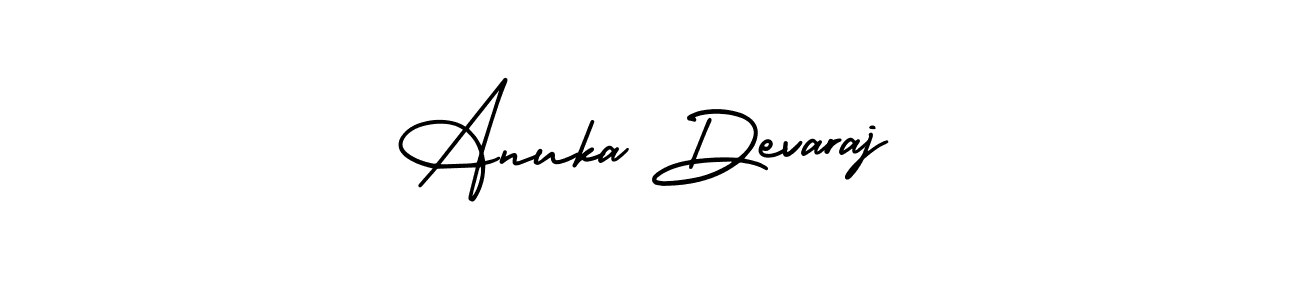 Similarly AmerikaSignatureDemo-Regular is the best handwritten signature design. Signature creator online .You can use it as an online autograph creator for name Anuka Devaraj. Anuka Devaraj signature style 3 images and pictures png