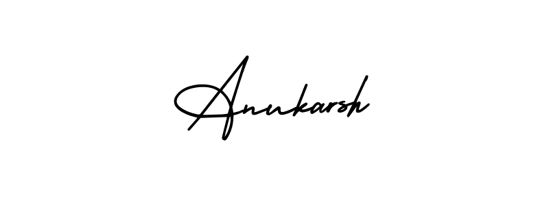 AmerikaSignatureDemo-Regular is a professional signature style that is perfect for those who want to add a touch of class to their signature. It is also a great choice for those who want to make their signature more unique. Get Anukarsh name to fancy signature for free. Anukarsh signature style 3 images and pictures png