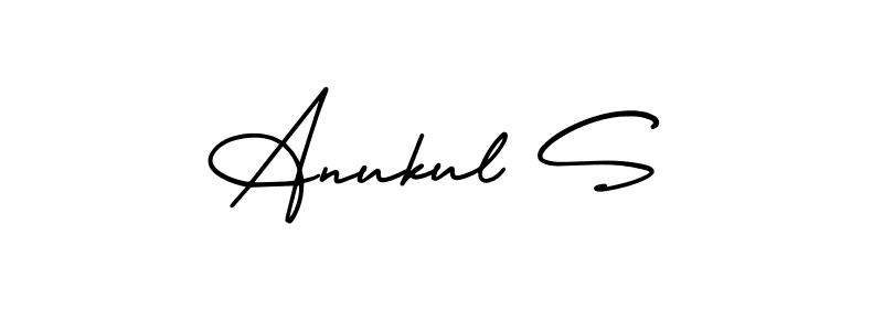 Also we have Anukul S name is the best signature style. Create professional handwritten signature collection using AmerikaSignatureDemo-Regular autograph style. Anukul S signature style 3 images and pictures png