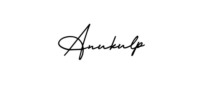 It looks lik you need a new signature style for name Anukulp. Design unique handwritten (AmerikaSignatureDemo-Regular) signature with our free signature maker in just a few clicks. Anukulp signature style 3 images and pictures png