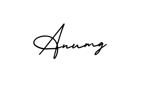 Design your own signature with our free online signature maker. With this signature software, you can create a handwritten (AmerikaSignatureDemo-Regular) signature for name Anumg. Anumg signature style 3 images and pictures png