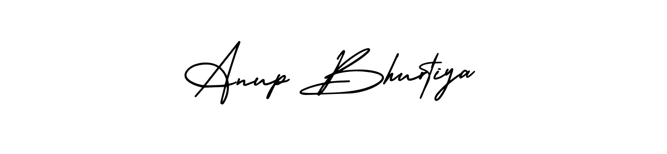 How to Draw Anup Bhurtiya signature style? AmerikaSignatureDemo-Regular is a latest design signature styles for name Anup Bhurtiya. Anup Bhurtiya signature style 3 images and pictures png