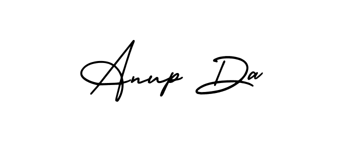 AmerikaSignatureDemo-Regular is a professional signature style that is perfect for those who want to add a touch of class to their signature. It is also a great choice for those who want to make their signature more unique. Get Anup Da name to fancy signature for free. Anup Da signature style 3 images and pictures png