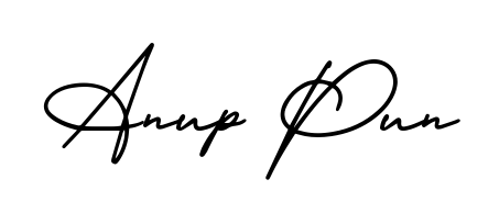 It looks like you need a new signature style for name Anup Pun. Design unique handwritten (AmerikaSignatureDemo-Regular) signature with our free signature maker in just a few clicks. Anup Pun signature style 3 images and pictures png