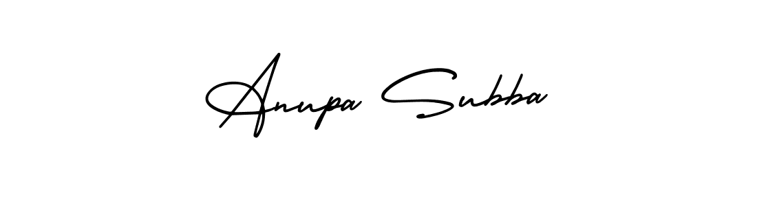 Make a beautiful signature design for name Anupa Subba. Use this online signature maker to create a handwritten signature for free. Anupa Subba signature style 3 images and pictures png
