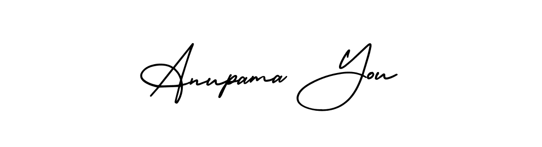 AmerikaSignatureDemo-Regular is a professional signature style that is perfect for those who want to add a touch of class to their signature. It is also a great choice for those who want to make their signature more unique. Get Anupama You name to fancy signature for free. Anupama You signature style 3 images and pictures png