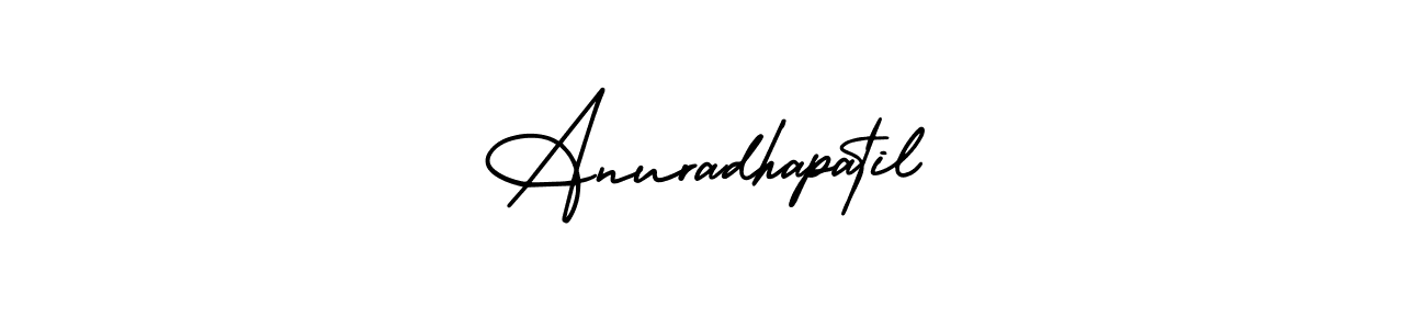 Anuradhapatil stylish signature style. Best Handwritten Sign (AmerikaSignatureDemo-Regular) for my name. Handwritten Signature Collection Ideas for my name Anuradhapatil. Anuradhapatil signature style 3 images and pictures png