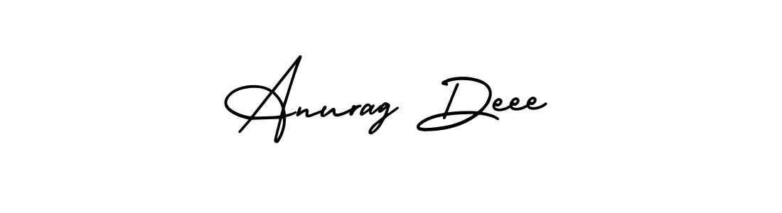 Make a beautiful signature design for name Anurag Deee. With this signature (AmerikaSignatureDemo-Regular) style, you can create a handwritten signature for free. Anurag Deee signature style 3 images and pictures png