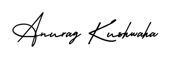 Express your personality with a custom Anurag Kushwaha signature crafted with AmerikaSignatureDemo-Regular typography. Free transparent PNG download available. Anurag Kushwaha signature style 3 images and pictures png