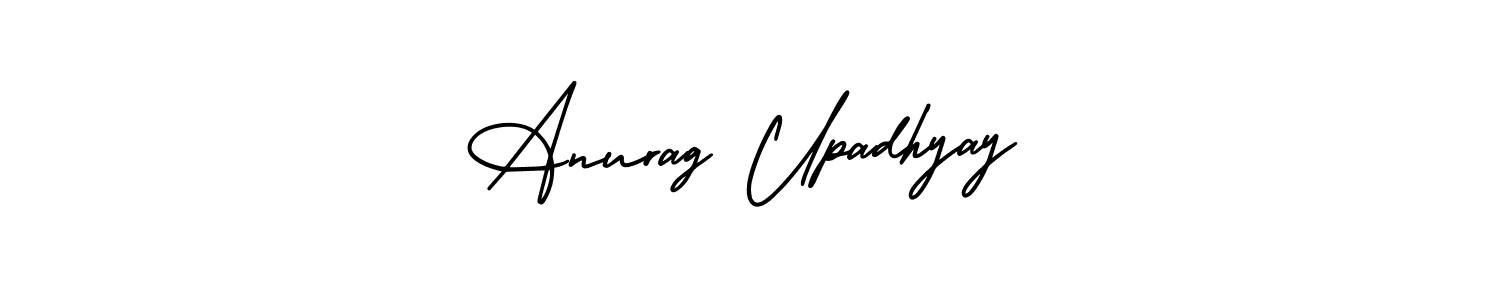 How to Draw Anurag Upadhyay signature style? AmerikaSignatureDemo-Regular is a latest design signature styles for name Anurag Upadhyay. Anurag Upadhyay signature style 3 images and pictures png