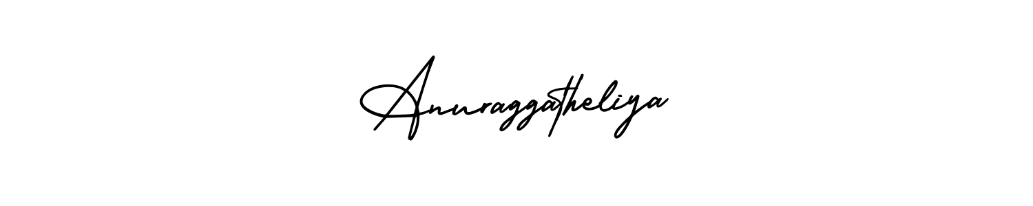 Also we have Anuraggatheliya name is the best signature style. Create professional handwritten signature collection using AmerikaSignatureDemo-Regular autograph style. Anuraggatheliya signature style 3 images and pictures png