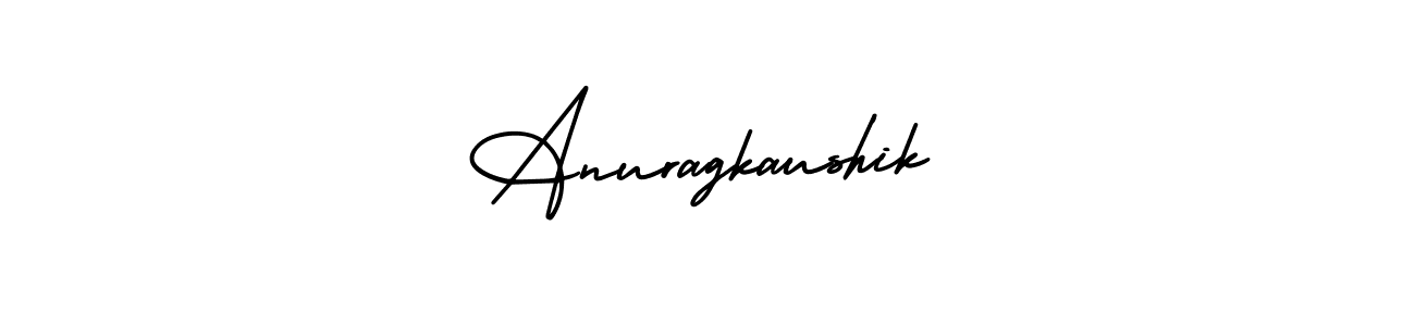 How to Draw Anuragkaushik signature style? AmerikaSignatureDemo-Regular is a latest design signature styles for name Anuragkaushik. Anuragkaushik signature style 3 images and pictures png