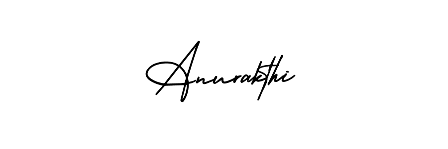 You should practise on your own different ways (AmerikaSignatureDemo-Regular) to write your name (Anurakthi) in signature. don't let someone else do it for you. Anurakthi signature style 3 images and pictures png