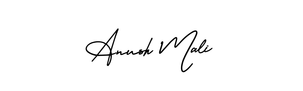 Once you've used our free online signature maker to create your best signature AmerikaSignatureDemo-Regular style, it's time to enjoy all of the benefits that Anush Mali name signing documents. Anush Mali signature style 3 images and pictures png
