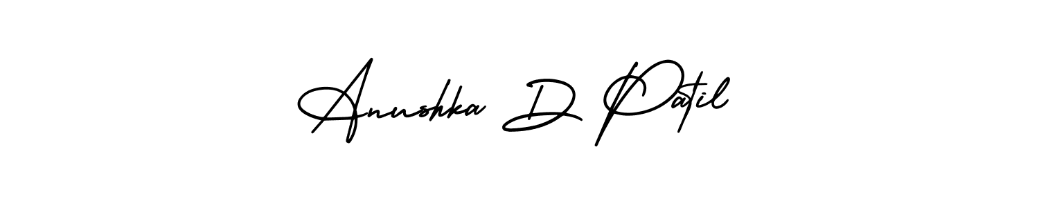 You can use this online signature creator to create a handwritten signature for the name Anushka D Patil. This is the best online autograph maker. Anushka D Patil signature style 3 images and pictures png