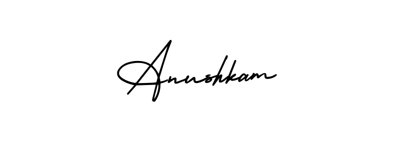 See photos of Anushkam official signature by Spectra . Check more albums & portfolios. Read reviews & check more about AmerikaSignatureDemo-Regular font. Anushkam signature style 3 images and pictures png